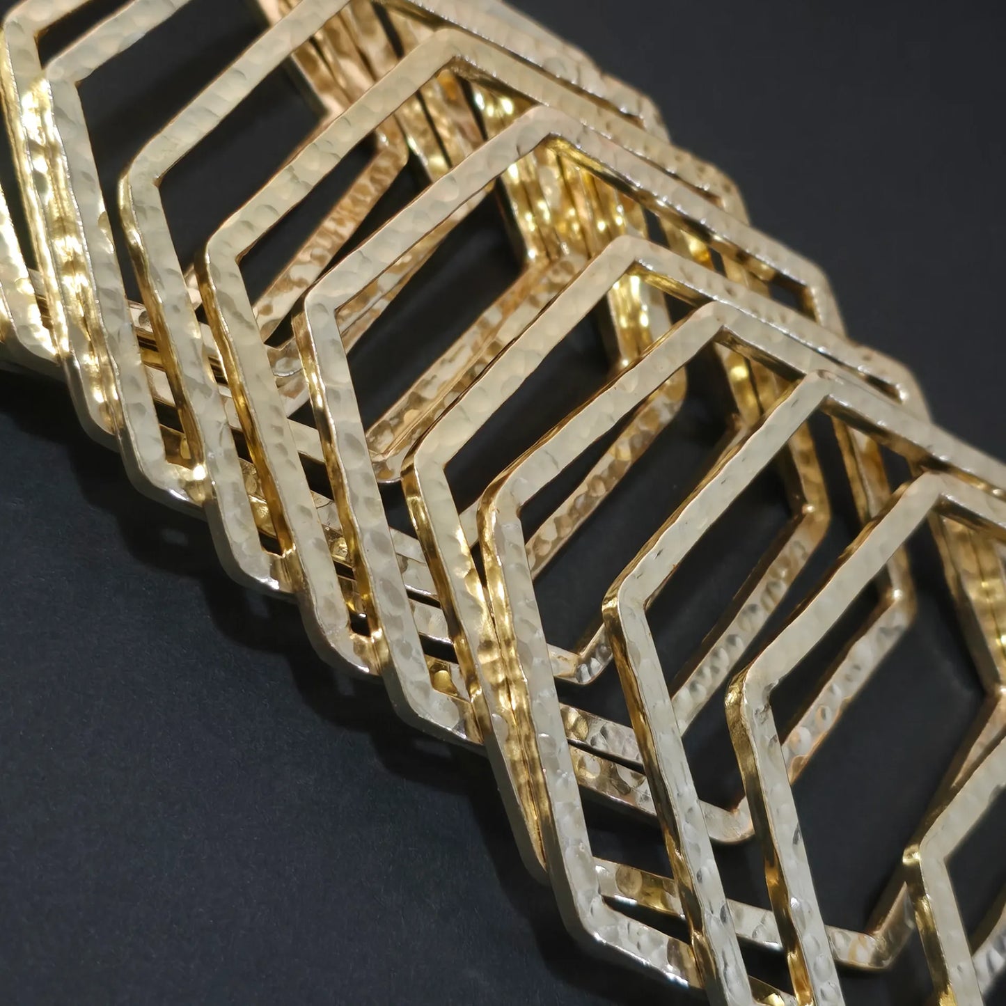 Hexa Bangle Bracelet