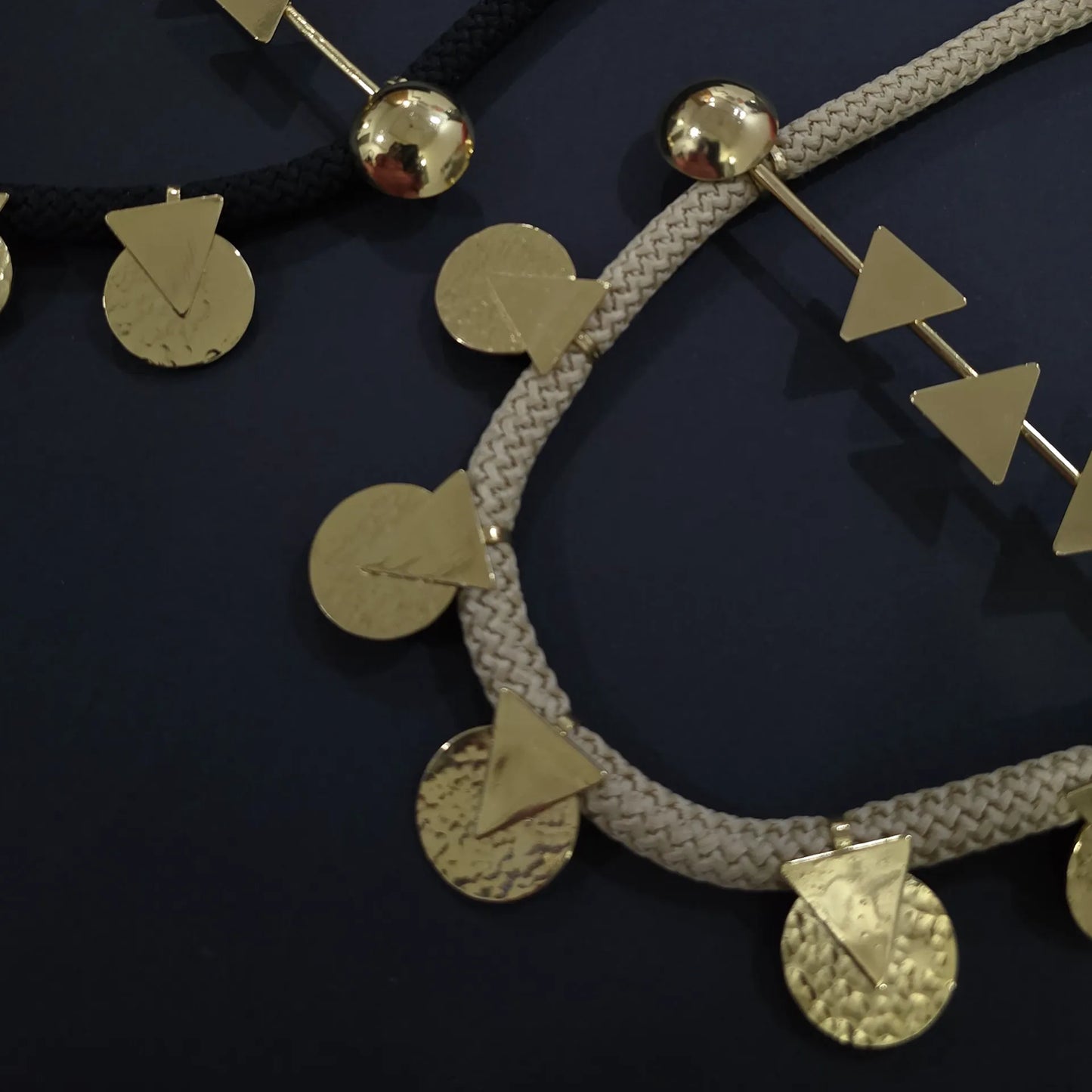 XL Geometric Statement Necklace