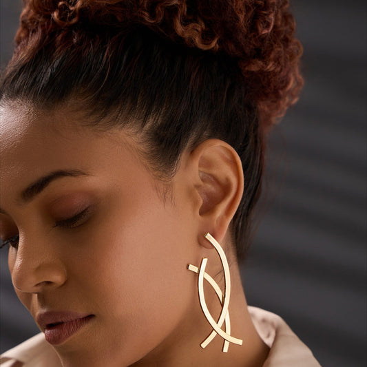 Criss Cross Earrings