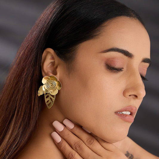 Flower Bunch Earrings