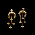 Lotus earrings
