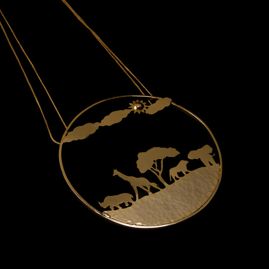 masai mara game drive necklace