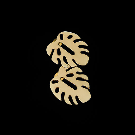 Monstera Earrings