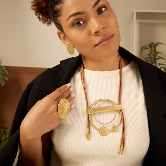 Statement Circle Necklace