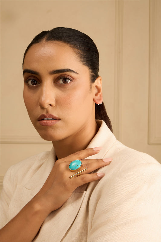Turquoise Love Ring