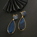 Stone Drop Earrings