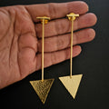 Triangle Drop Earrings