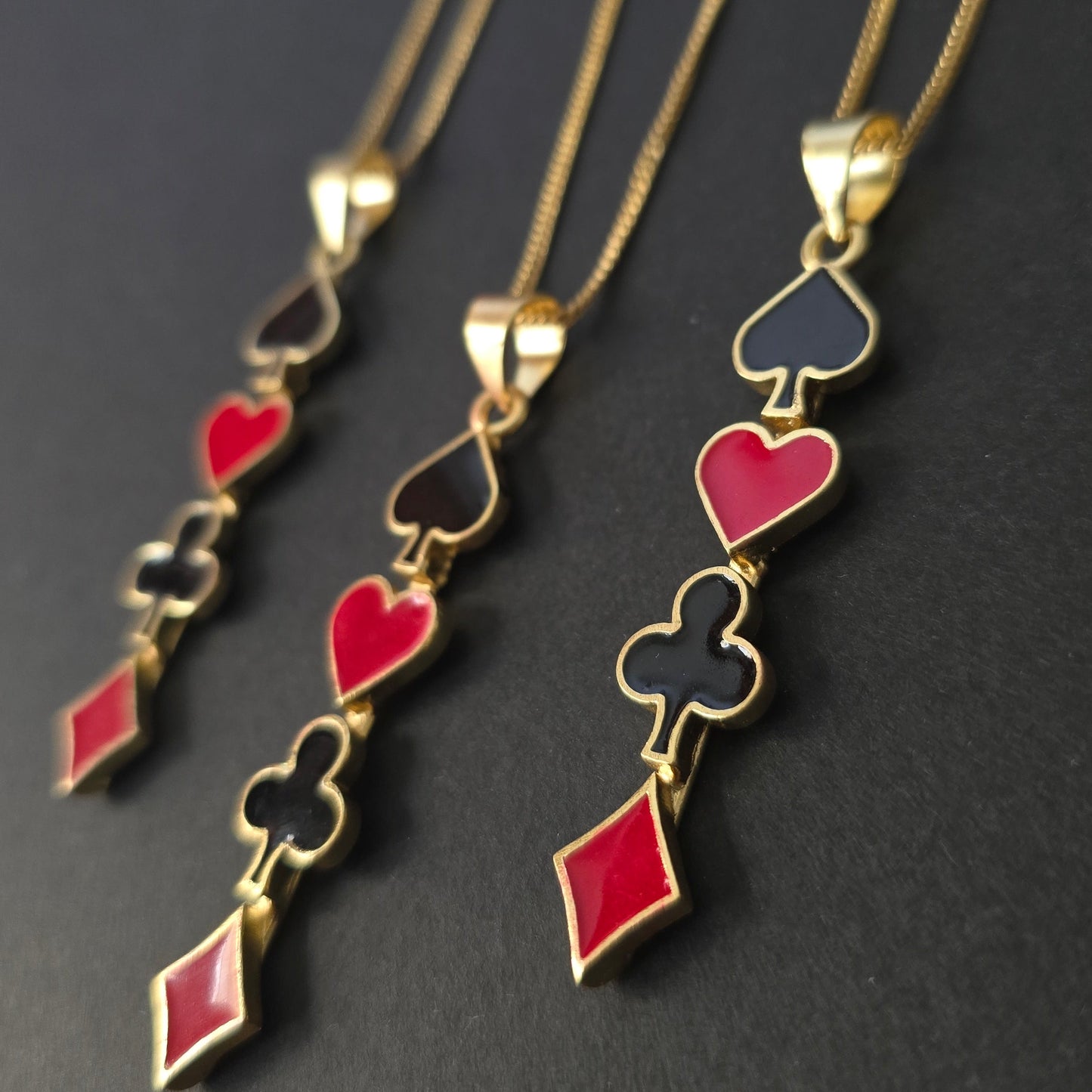 Poker love Necklace