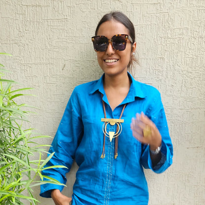 Statement Rectangle Necklace