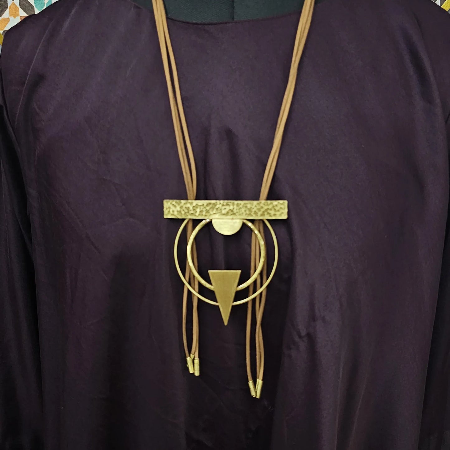 Statement Rectangle Necklace