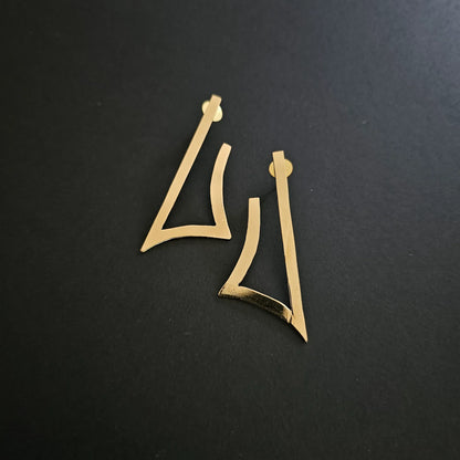Ink Pen Nib Earrings