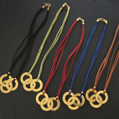 Tri Circle- Unisex Necklace