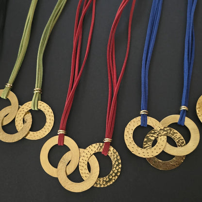 Tri Circle- Unisex Necklace