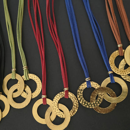 Tri Circle- Unisex Necklace