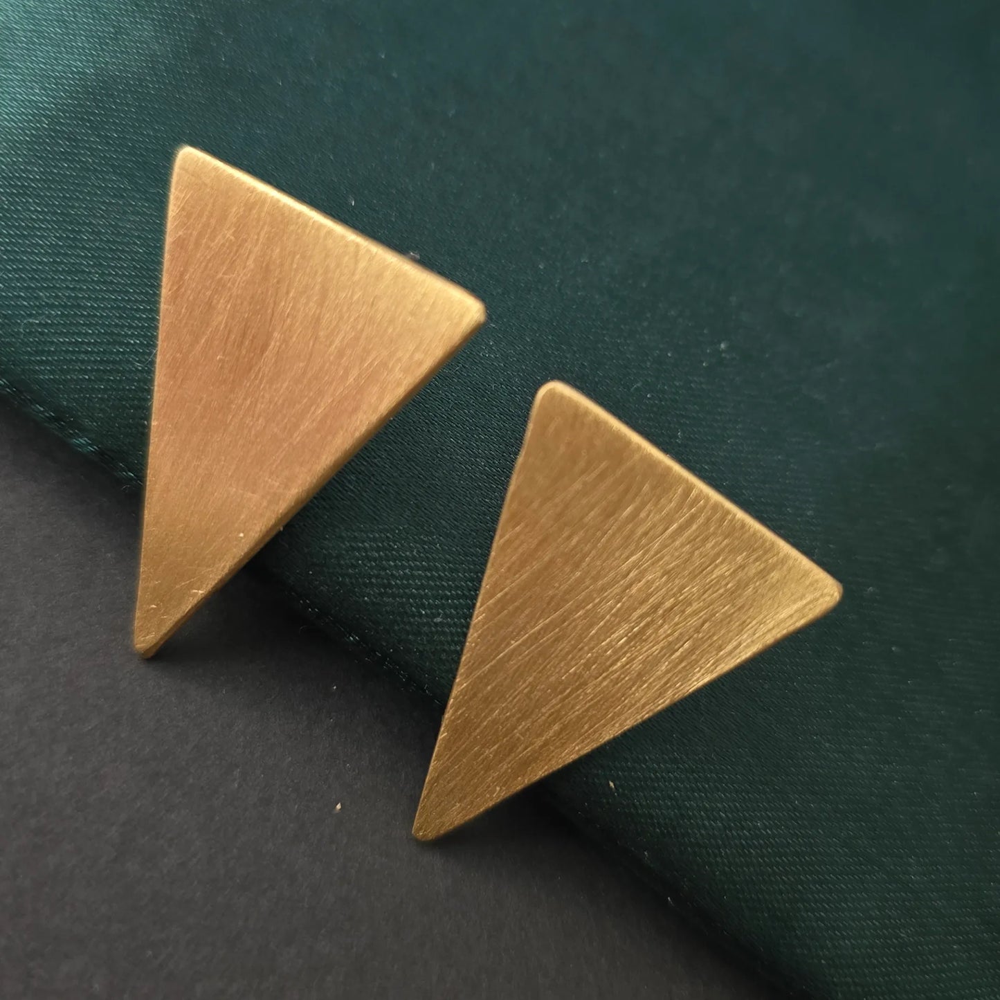 Triangle Studs Earrings