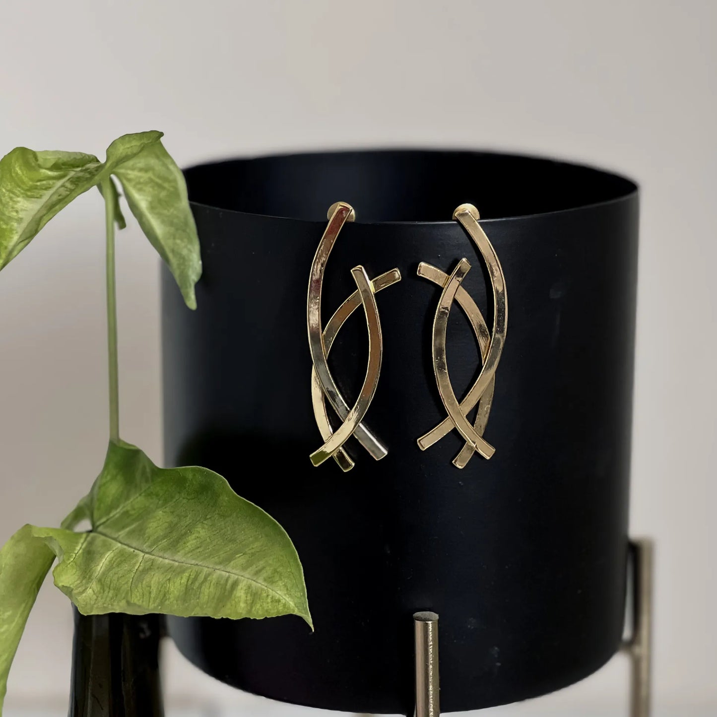 Criss Cross Earrings