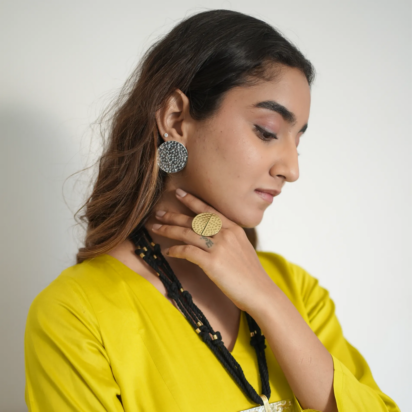 Circle Studs Earrings