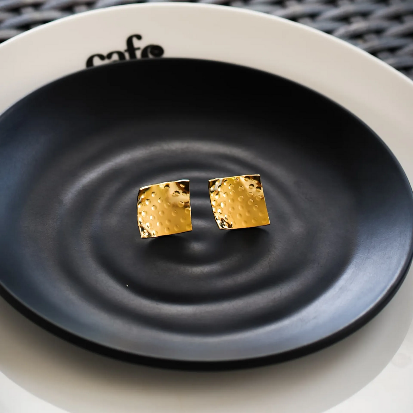 Diamond Shape Studs Earrings