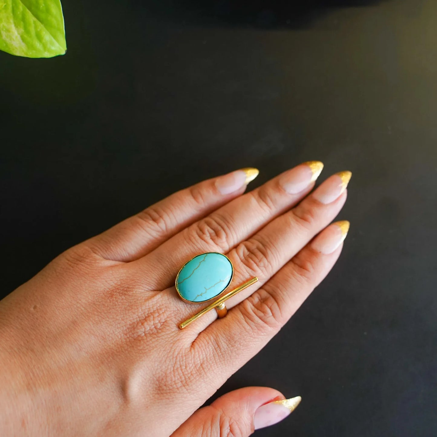 Turquoise Love Ring