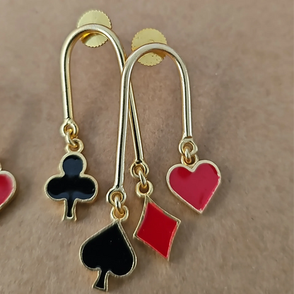 Royal Flush Earrings