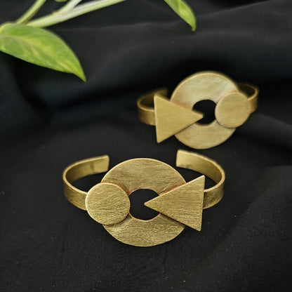 Geometric Cuff Bracelet