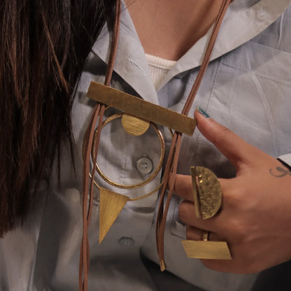 Statement Rectangle Necklace
