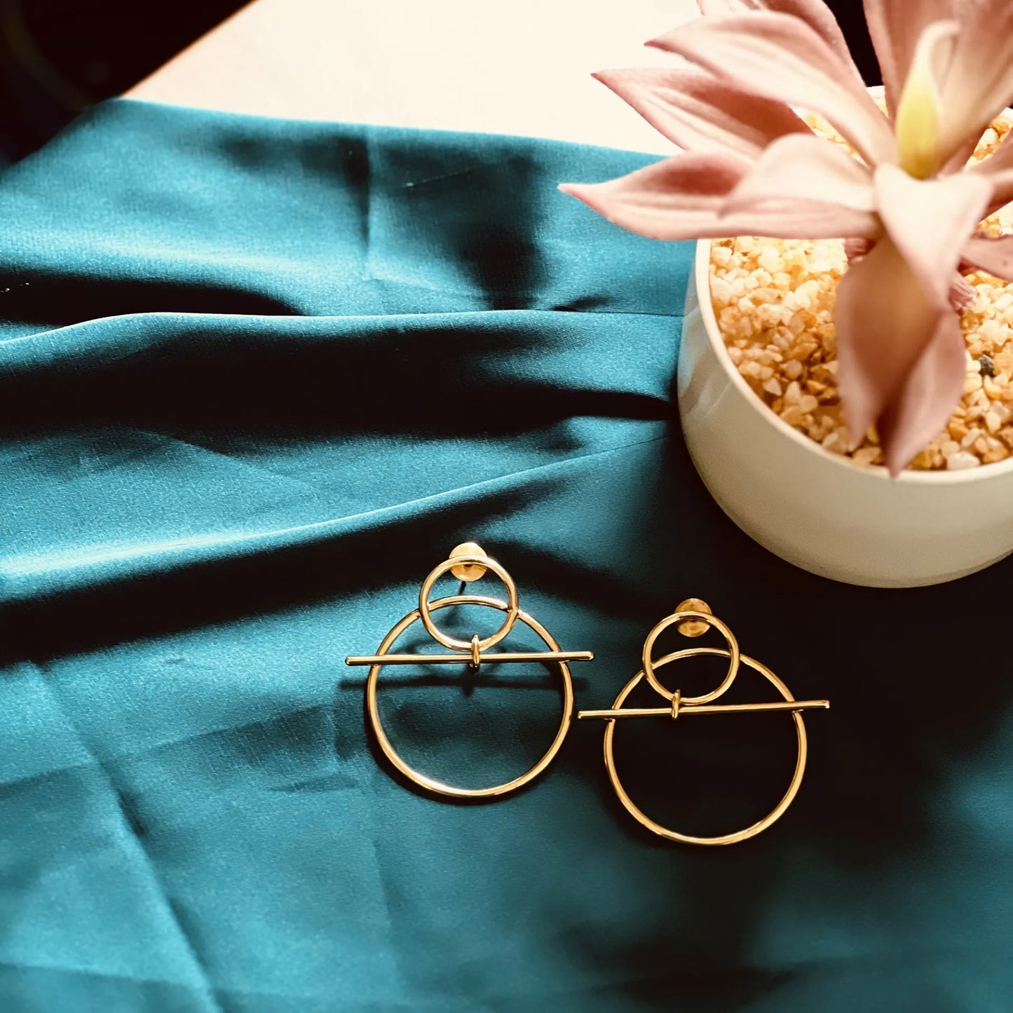 Celestial Circles Earrings