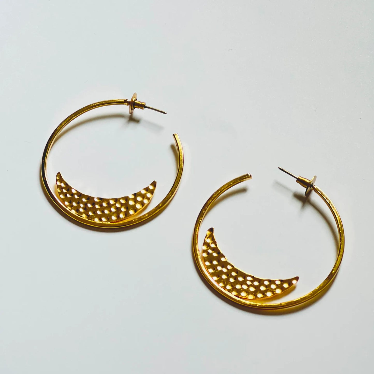 Loop Moon Earrings