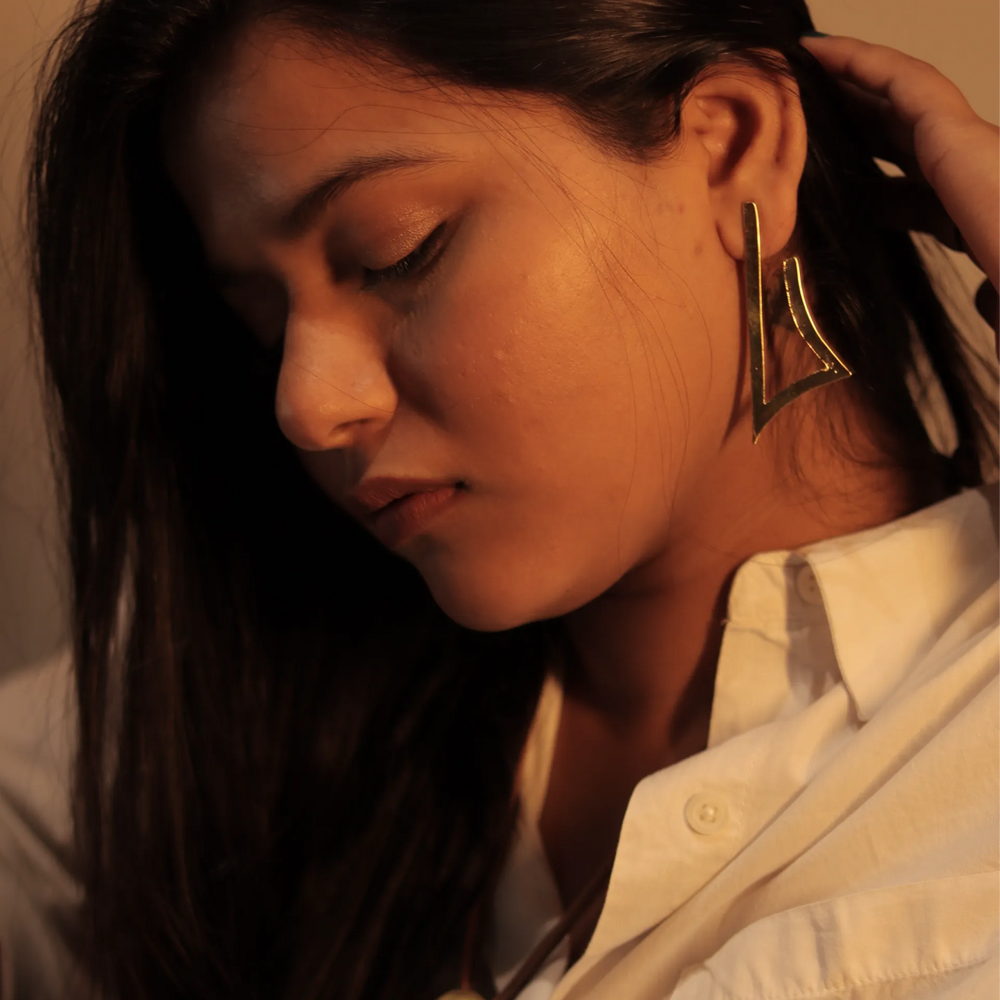 Ink Pen Nib Earrings