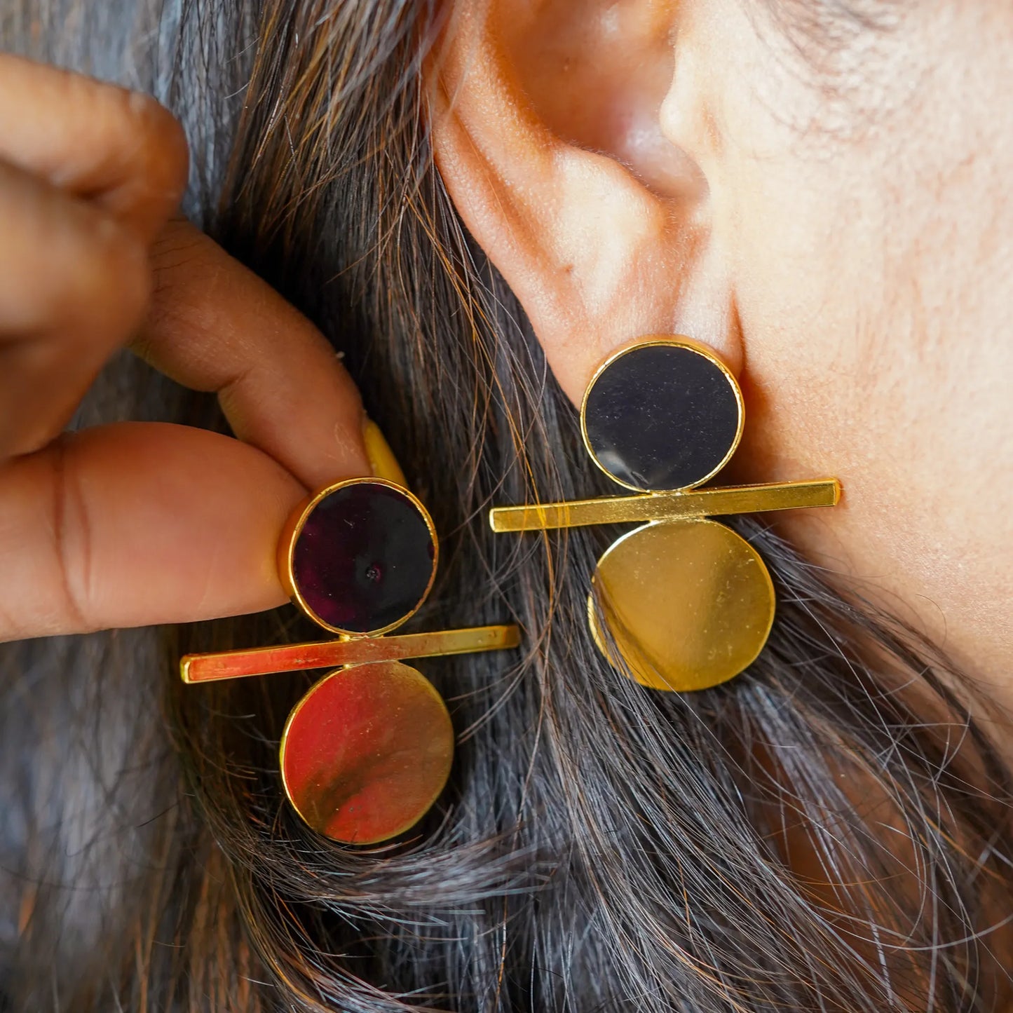 Divide Earrings