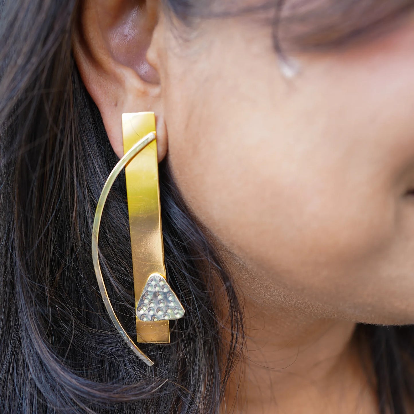 Arc earrings