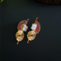 Spiral Semi Circle Earrings