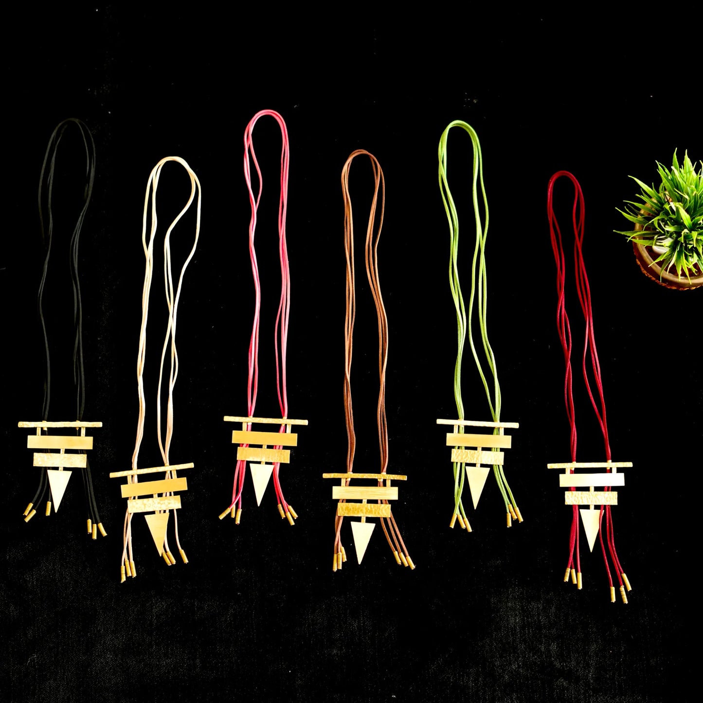 Statement Triangle Necklace