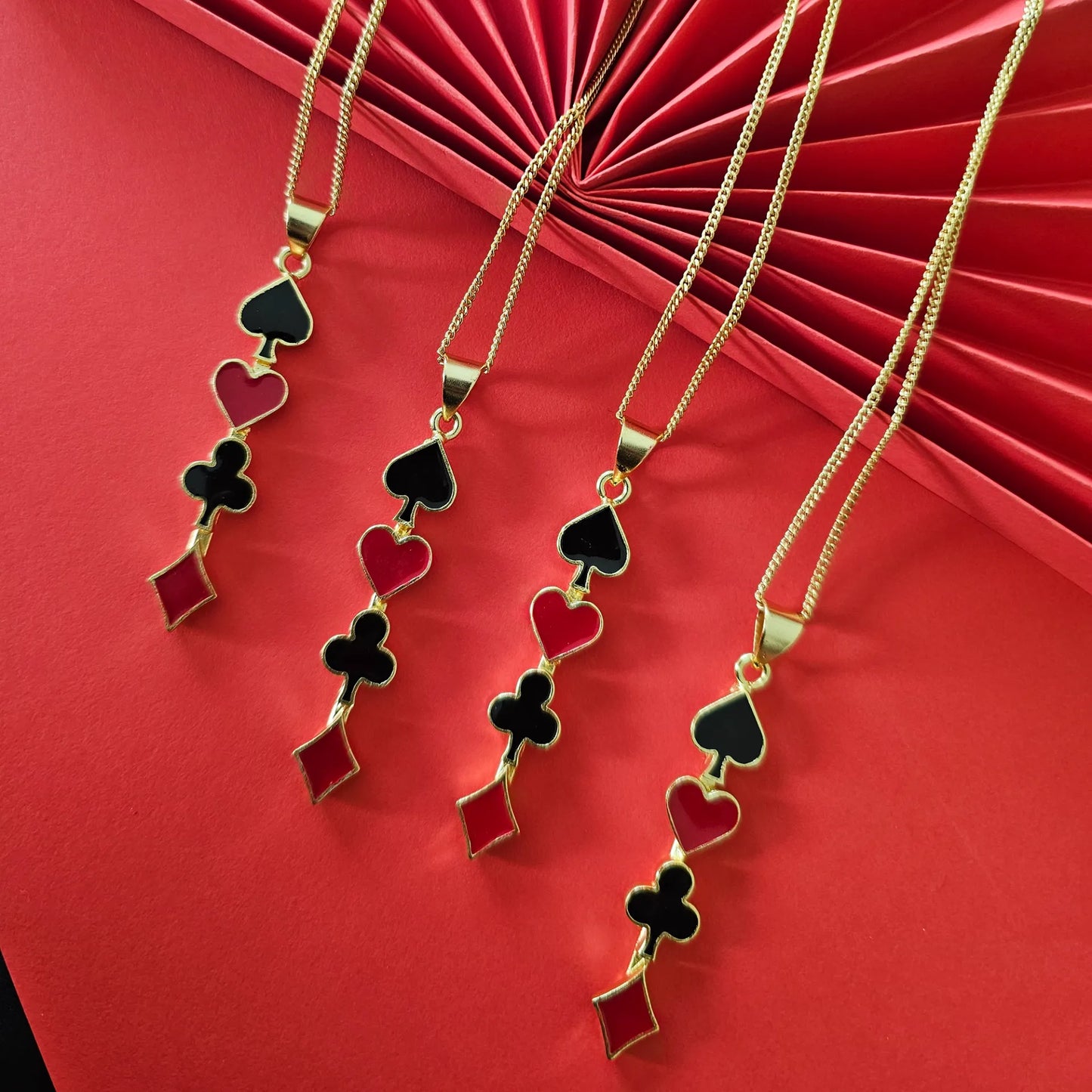 Poker love Necklace