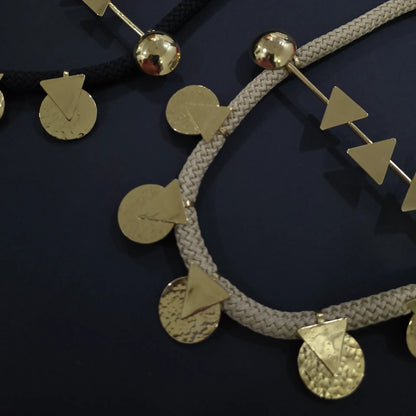 XL Geometric Statement Necklace