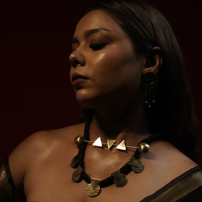 XL Geometric Statement Necklace