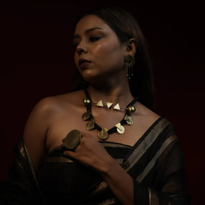 XL Geometric Statement Necklace