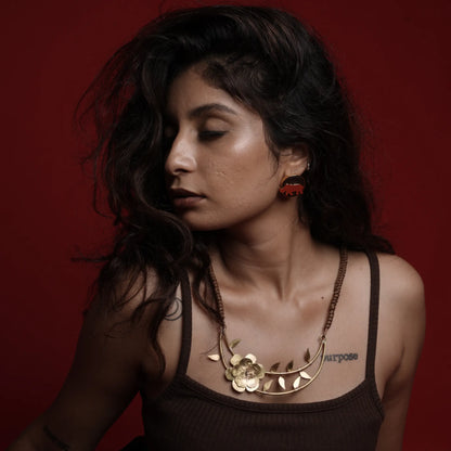 Moon Flower Necklace