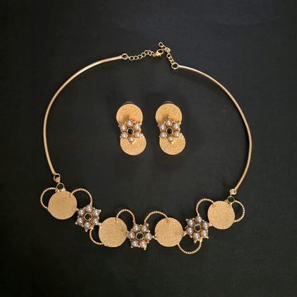 Pearl circle cluster combo