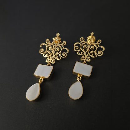 MOP Cascade Earrings