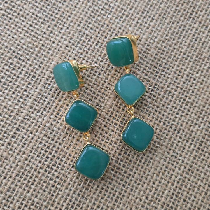 Agate Cascade Earrings
