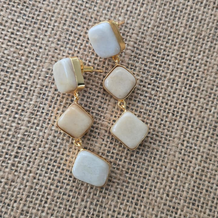 Agate Cascade Earrings