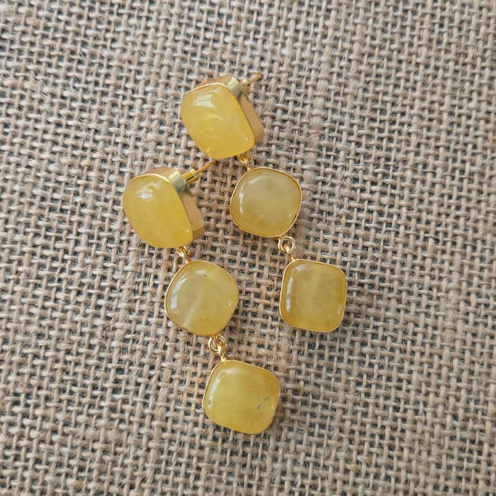 Agate Cascade Earrings