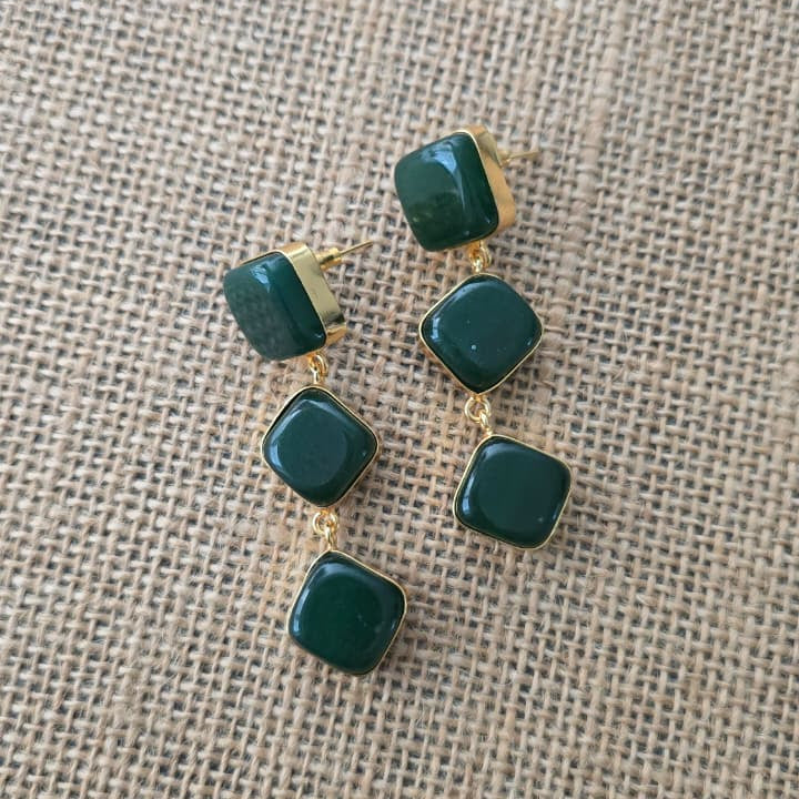 Agate Cascade Earrings