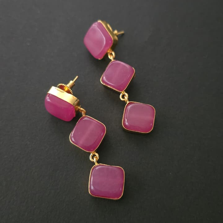 Agate Cascade Earrings