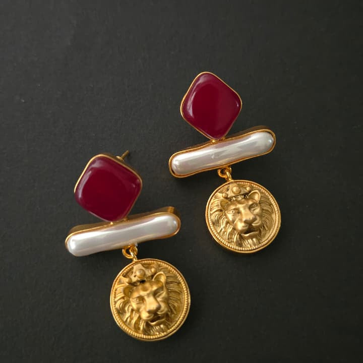 Lion Roar Earrings