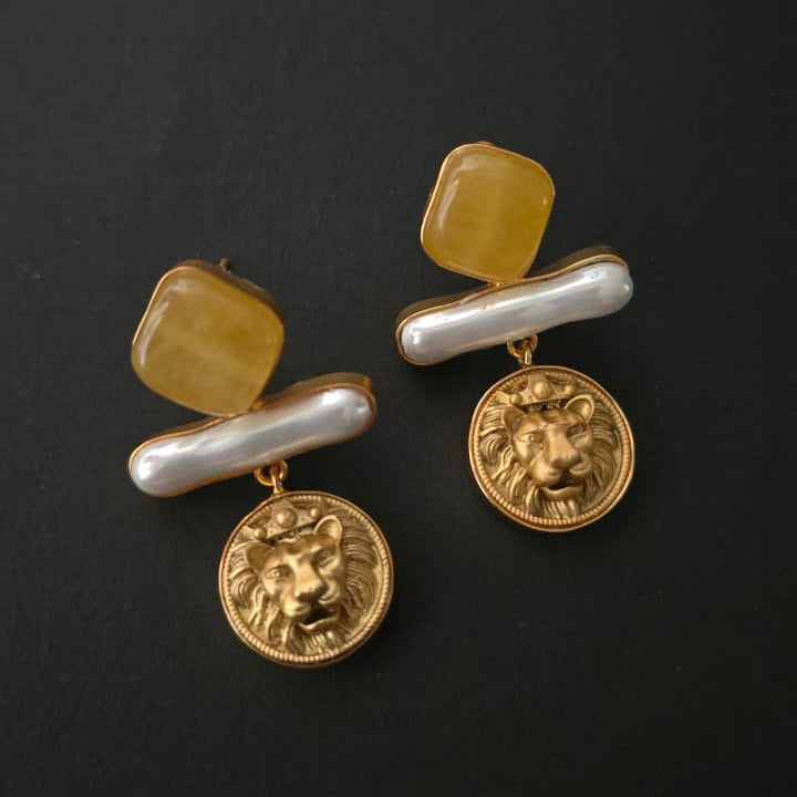 Lion Roar Earrings