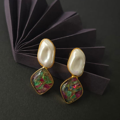 Bakoob Stone Earrings