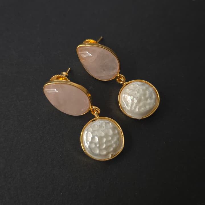 Drop & MOP Earrings