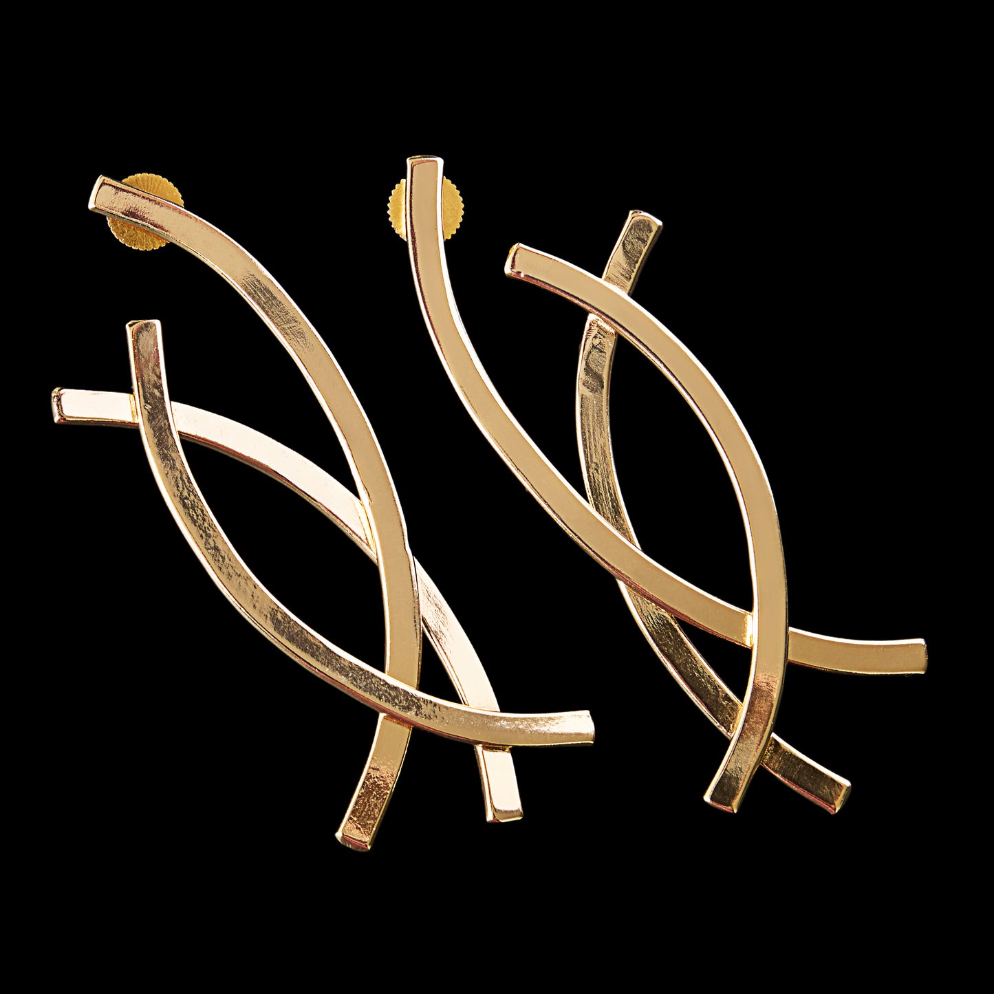 Criss Cross Earrings